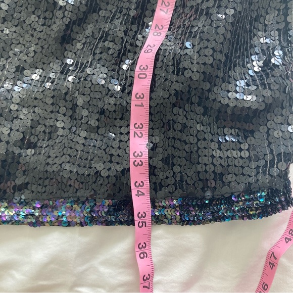 Linsiano sequin and silk dress - Picture 9 of 9